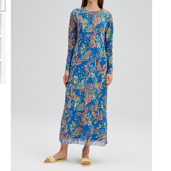 37 Salon Designer Privé Floral Dress - Picture 3 of 4